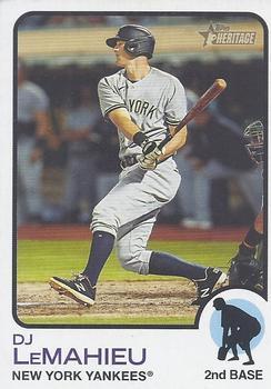 #169 DJ LeMahieu - New York Yankees - 2022 Topps Heritage Baseball