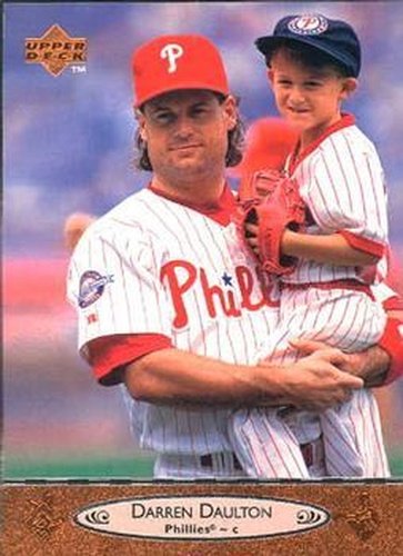#169 Darren Daulton - Philadelphia Phillies - 1996 Upper Deck Baseball