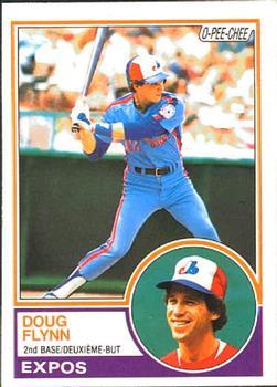 #169 Doug Flynn - Montreal Expos - 1983 O-Pee-Chee Baseball