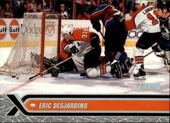 #169 Eric Desjardins - Philadelphia Flyers - 2000-01 Stadium Club Hockey