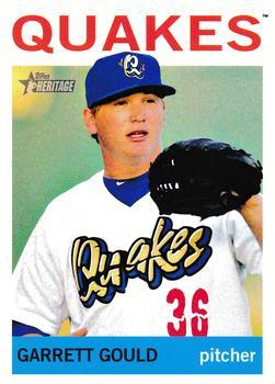 #169 Garrett Gould - Rancho Cucamonga Quakes - 2013 Topps Heritage Minor League Baseball