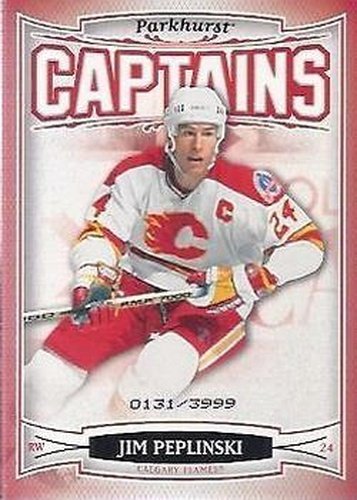 #169 Jim Peplinski - Calgary Flames - 2006-07 Parkhurst Hockey