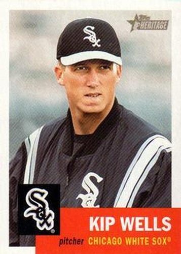#169 Kip Wells - Chicago White Sox - 2002 Topps Heritage Baseball