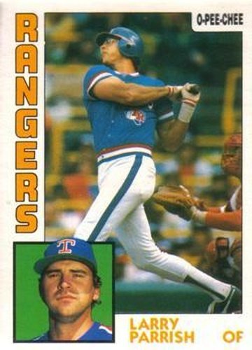 #169 Larry Parrish - Texas Rangers - 1984 O-Pee-Chee Baseball