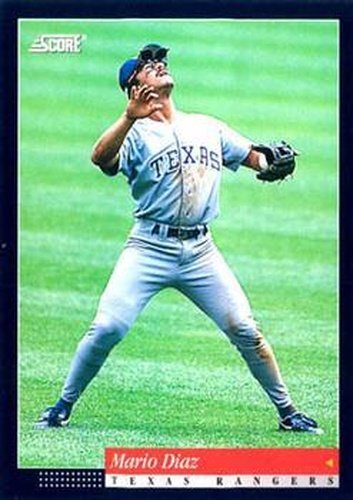 #169 Mario Diaz - Texas Rangers -1994 Score Baseball