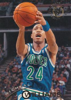 #169 Micheal Williams - Minnesota Timberwolves - 1994-95 Stadium Club Basketball