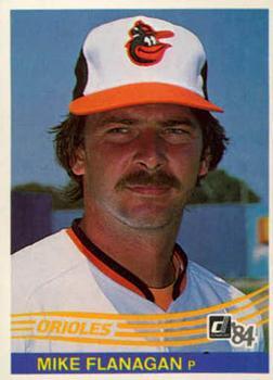 #169 Mike Flanagan - Baltimore Orioles - 1984 Donruss Baseball