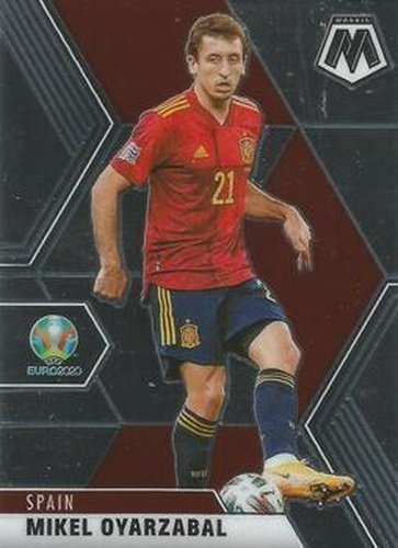 #169 Mikel Oyarzabal - Spain - 2021 Panini Mosaic UEFA EURO Soccer