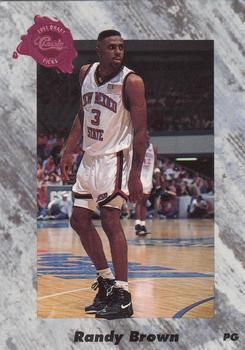 #169 Randy Brown - Sacramento Kings - 1991 Classic Four Sport