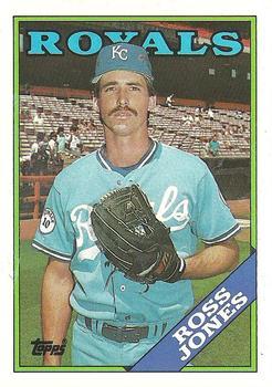 #169 Ross Jones - Kansas City Royals - 1988 Topps Baseball