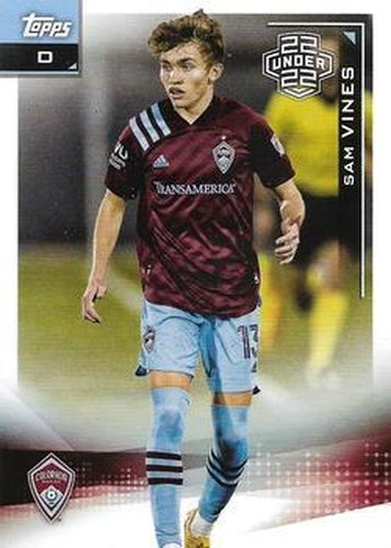 #169 Sam Vines - Colorado Rapids - 2021 Topps MLS Soccer