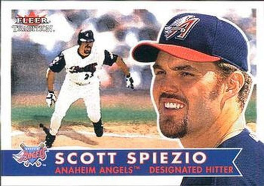 #169 Scott Spiezio - Anaheim Angels - 2001 Fleer Tradition Baseball