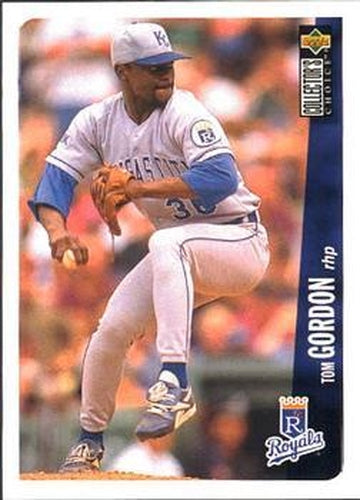#169 Tom Gordon - Kansas City Royals - 1996 Collector's Choice Baseball