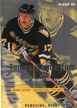 #169 Tomas Sandstrom - Pittsburgh Penguins - 1994-95 Fleer Hockey