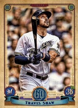 #169 Travis Shaw - Milwaukee Brewers - 2019 Topps Gypsy Queen Baseball
