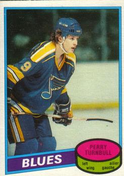 #169 Perry Turnbull - St. Louis Blues - 1980-81 O-Pee-Chee Hockey