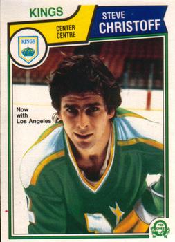 #169 Steve Christoff - Los Angeles Kings - 1983-84 O-Pee-Chee Hockey