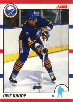 #169 Uwe Krupp - Buffalo Sabres - 1990-91 Score Canadian Hockey