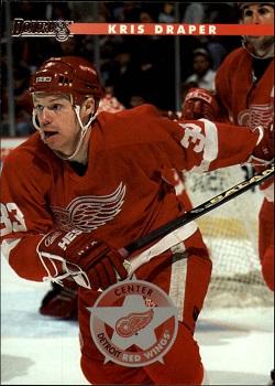 #169 Kris Draper - Detroit Red Wings - 1996-97 Donruss Hockey