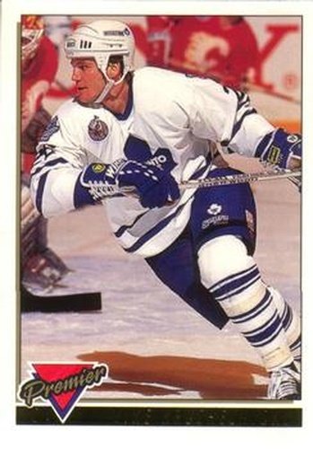 #169 Mike Krushelnyski - Toronto Maple Leafs - 1993-94 O-Pee-Chee Premier Hockey - Gold