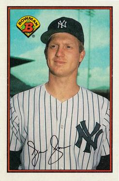 #169 Jimmy Jones - New York Yankees - 1989 Bowman Baseball
