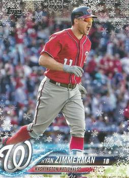 #HMW169 Ryan Zimmerman - Washington Nationals - 2018 Topps Holiday Baseball
