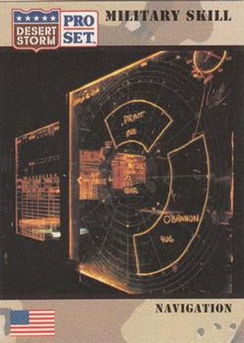 #169 Navigation - 1991 Pro Set Desert Storm