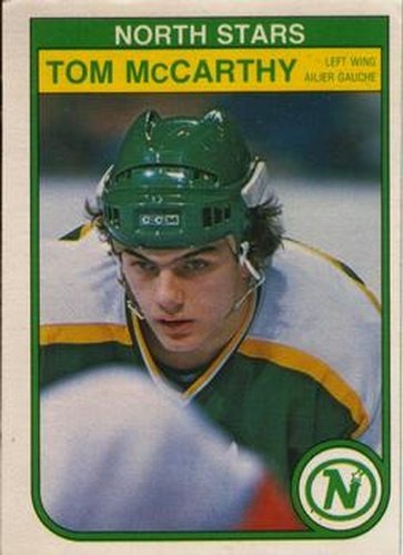 #169 Tom McCarthy - Minnesota North Stars - 1982-83 O-Pee-Chee Hockey