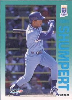 #169 Terry Shumpert - Kansas City Royals - 1992 Fleer Baseball