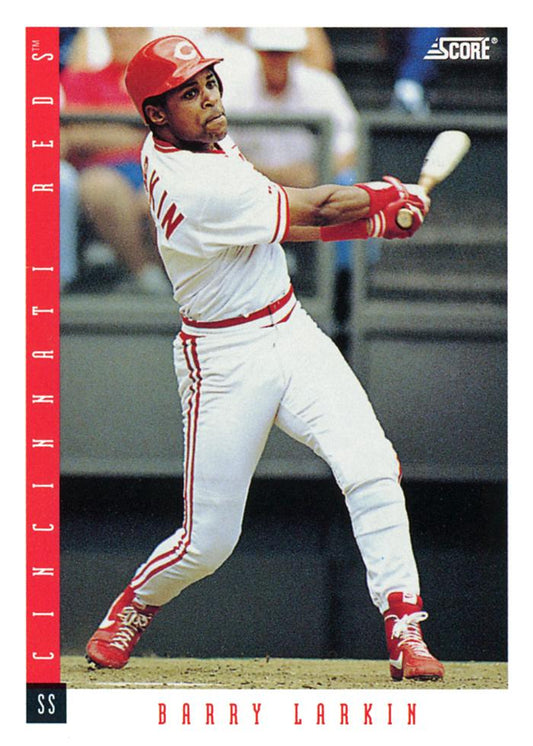 #16 Barry Larkin - Cincinnati Reds - 1993 Score Baseball