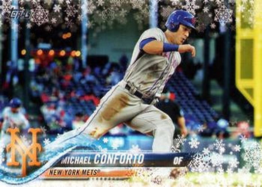 #HMW16 Michael Conforto - New York Mets - 2018 Topps Holiday Baseball