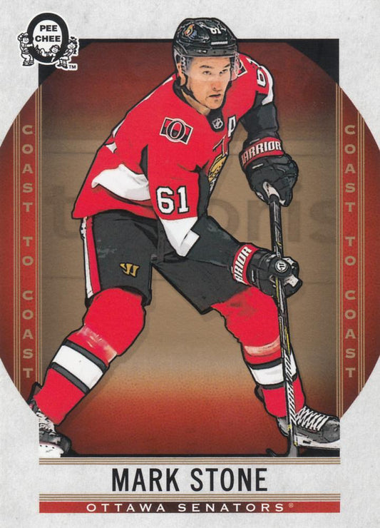 #16 Mark Stone - Ottawa Senators - 2018-19 O-Pee-Chee Coast to Coast Hockey