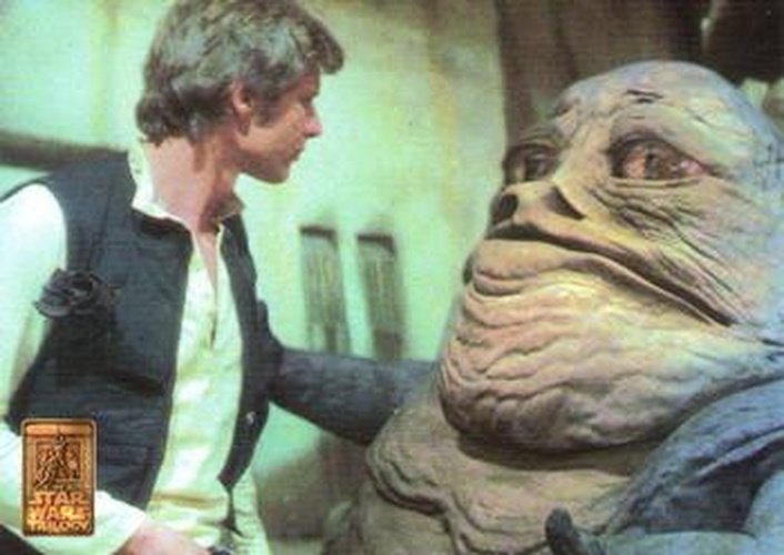 #16 Han Solo with Jabba The Hutt - 1997 Merlin Star Wars Special Edition