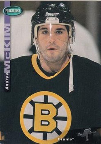 #16 Andrew McKim - Boston Bruins - 1994-95 Parkhurst Hockey