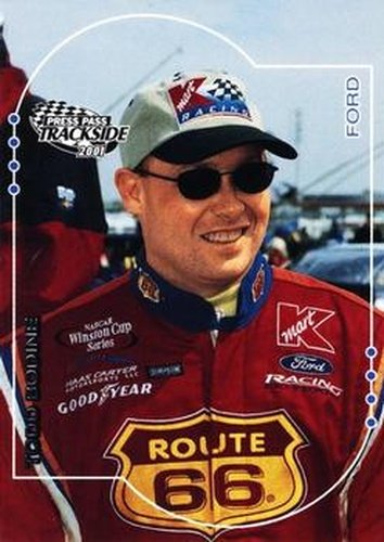 #16 Todd Bodine - Haas-Carter Motorsports - 2001 Press Pass Trackside Racing