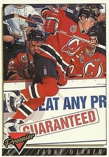 #16 Janne Ojanen - New Jersey Devils - 1993-94 Topps Premier Hockey