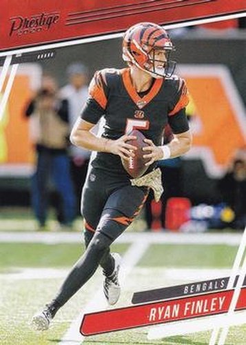 #16 Ryan Finley - Cincinnati Bengals - 2020 Panini Prestige Football