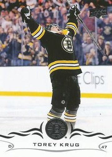 #16 Torey Krug - Boston Bruins - 2018-19 Upper Deck Hockey