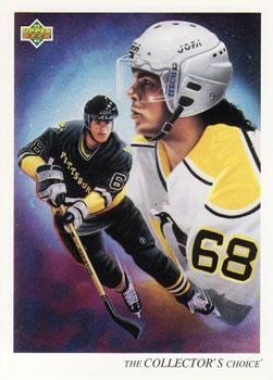 #16 Jaromir Jagr - Pittsburgh Penguins - 1992-93 Upper Deck Hockey