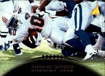 #16 Irving Spikes - Miami Dolphins - 1995 Pinnacle Football