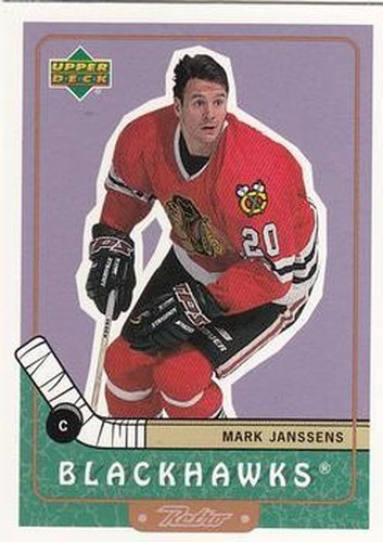 #16 Mark Janssens - Chicago Blackhawks - 1999-00 Upper Deck Retro Hockey
