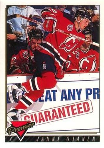 #16 Janne Ojanen - New Jersey Devils - 1993-94 O-Pee-Chee Premier Hockey