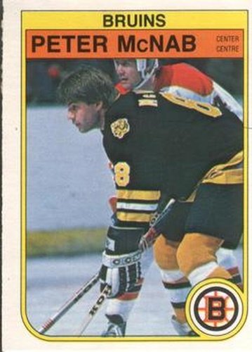 #16 Peter McNab - Boston Bruins - 1982-83 O-Pee-Chee Hockey