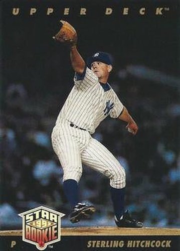 #16 Sterling Hitchcock - New York Yankees - 1993 Upper Deck Baseball