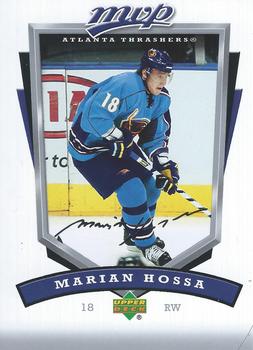 #16 Marian Hossa - Atlanta Thrashers - 2006-07 Upper Deck MVP Hockey