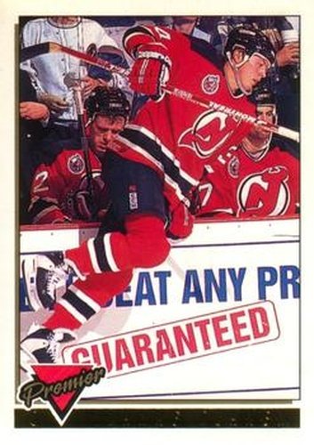 #16 Janne Ojanen - New Jersey Devils - 1993-94 O-Pee-Chee Premier Hockey - Gold