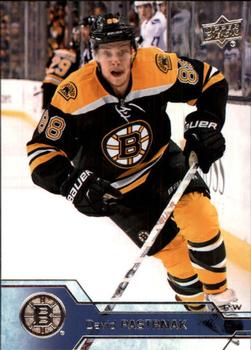 #16 David Pastrnak - Boston Bruins - 2016-17 Upper Deck Hockey