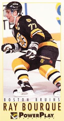 #16 Ray Bourque - Boston Bruins - 1993-94 Fleer PowerPlay Hockey
