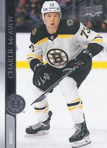 #16 Charlie McAvoy - Boston Bruins - 2020-21 Upper Deck Hockey