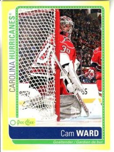 #S-CW Cam Ward - Carolina Hurricanes - 2013-14 O-Pee-Chee Hockey - Stickers